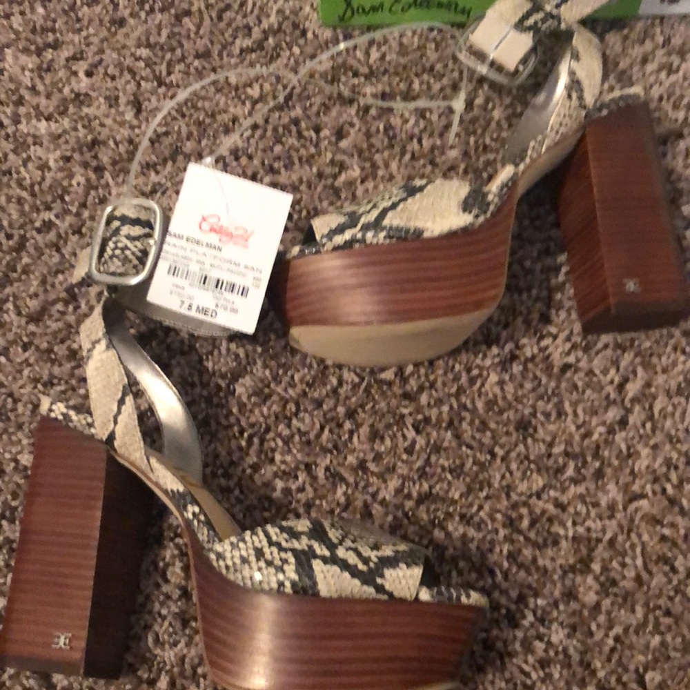 Sam Edelman platform sandals